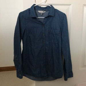 Old Navy Long-Sleeve Denim Button Up